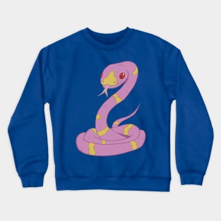 Pink Snake Crewneck Sweatshirt